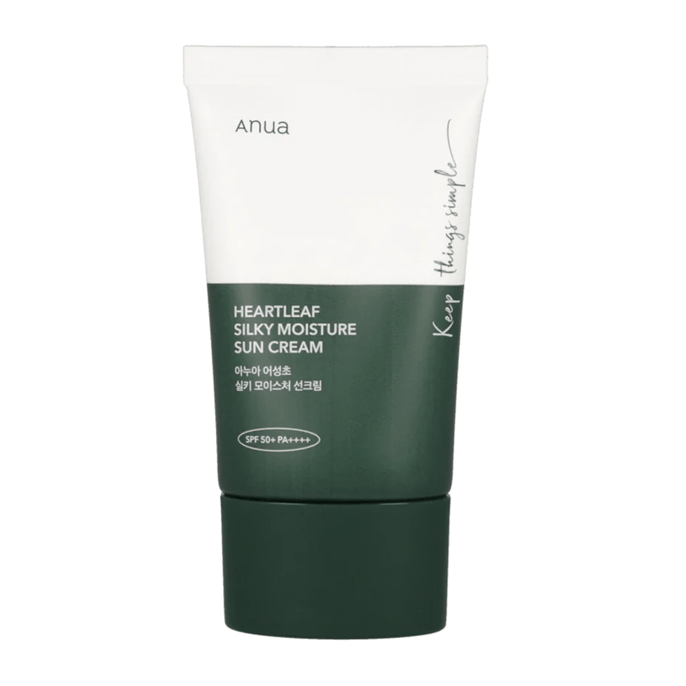 Anua Heartleaf Silky Moisture Sunscreen - 50ml