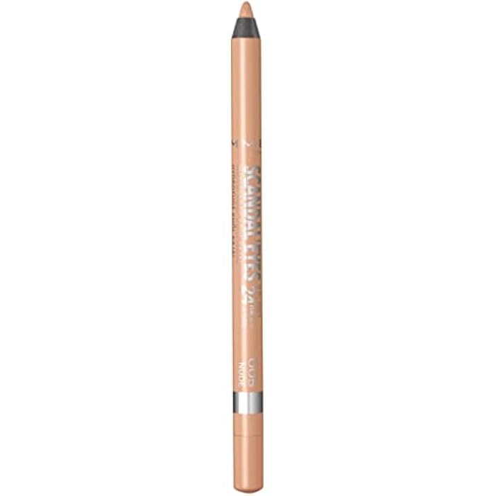 Rimmel London Scandaleyes Waterproof Kohl Kajal Eyeliner Black