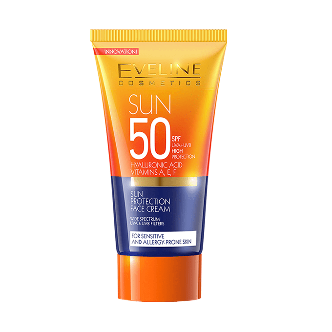 Eveline Sun Protection Face Cream SPF50 - 50m