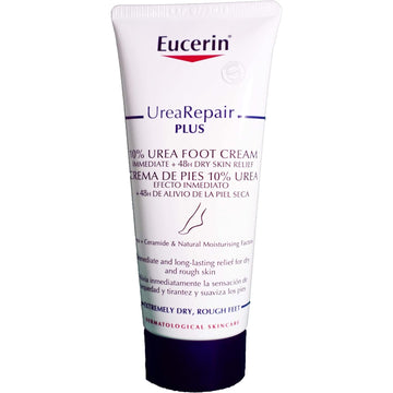 Eucerin Urea Repair Plus 10% Urea Foot Cream, 2 x 100 ml.