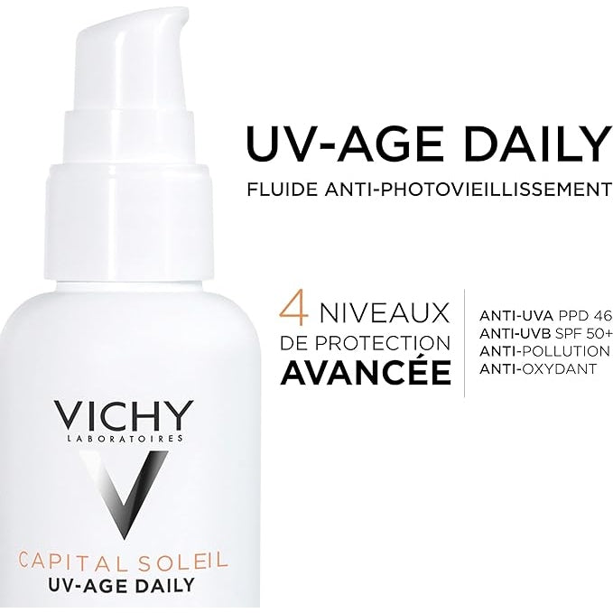 Vichy CAPITAL SOLEIL uv-age daily water fluid SPF50+ 40 ml