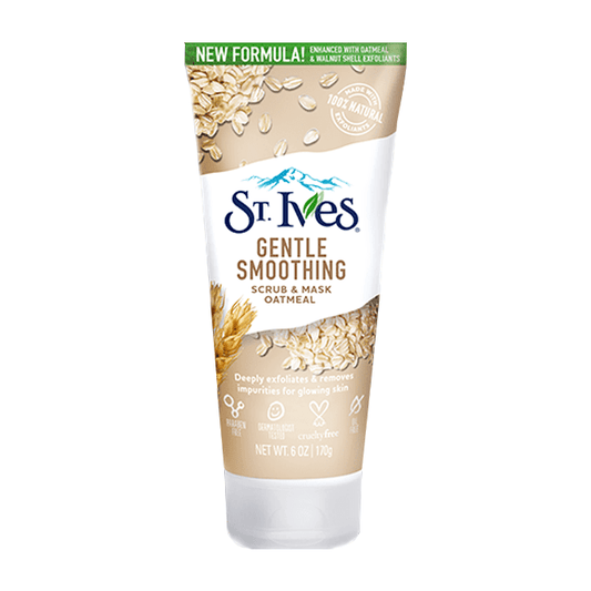 St. Ives Gentle Smoothing Oatmeal Scrub & Mask - 170g