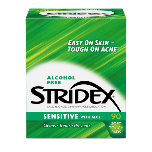 Stridex Sensitive with Aloe Pads - 90 Pads