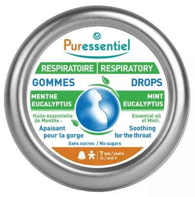 Puressentiel Respiratory Eucalyptus Mint Gums 45g